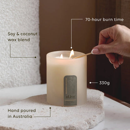al.ive Soy Candle - Willow Gum & Lemon Myrtle
