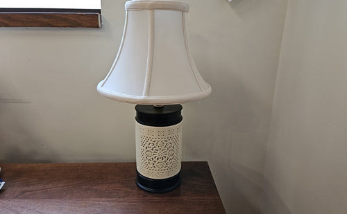 Bone China Pierced Night Light Lamp