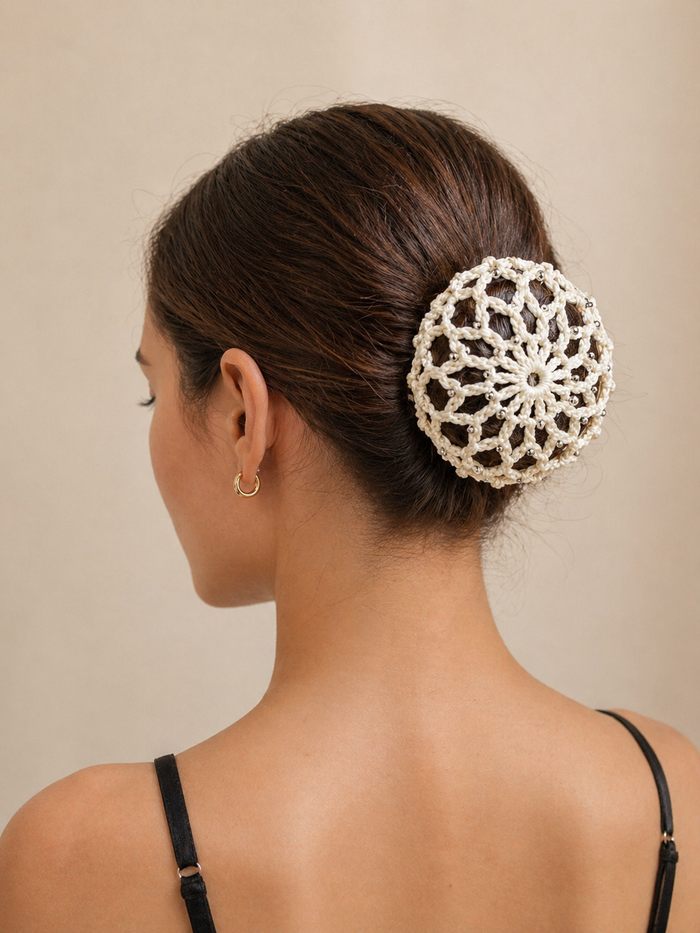 Cache chignon Perle
