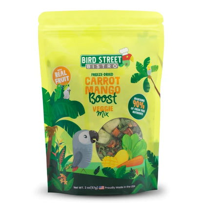 Carrot Mango Boost - Parrot Veggies Mix, 2 oz