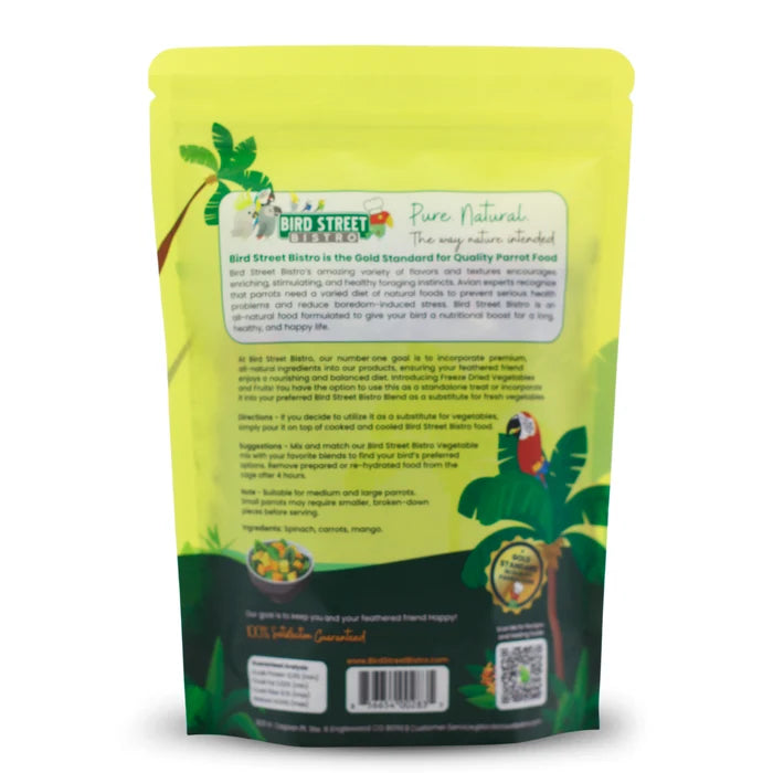 Carrot Mango Boost - Parrot Veggies Mix, 2 oz