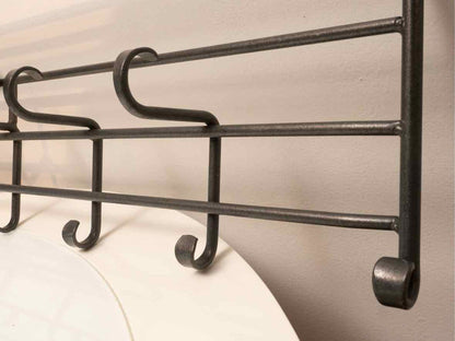 Cast Iron Wall 6 Hook Hanger