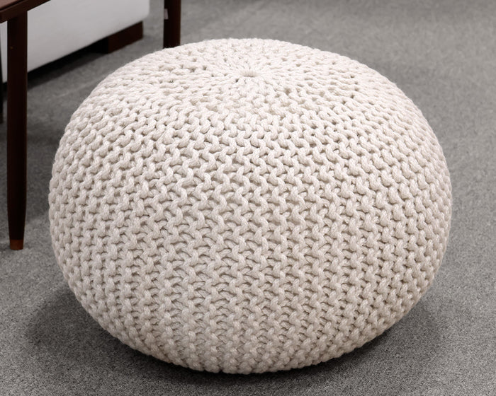 Crochet Ottoman Pouf