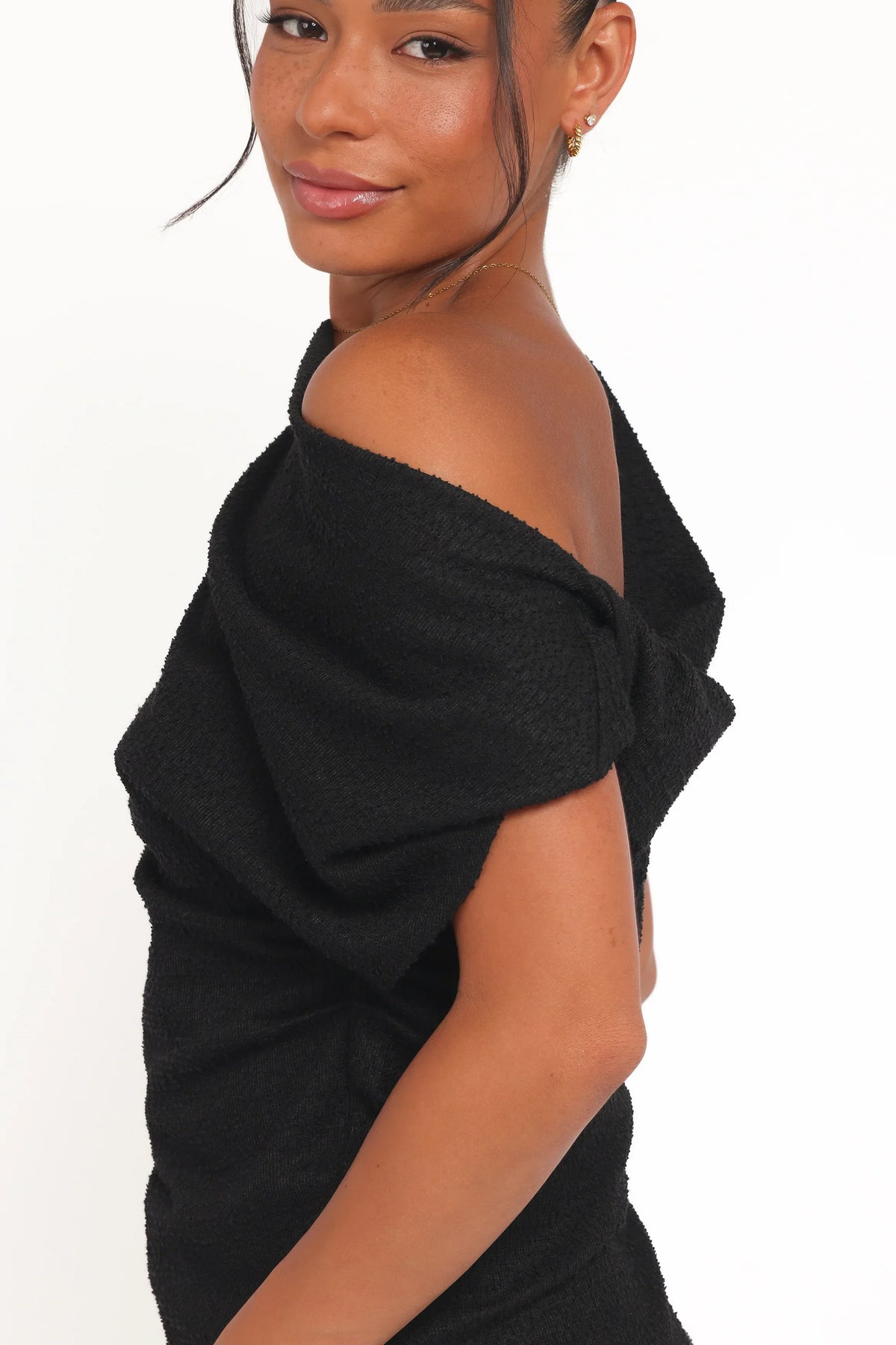Selma Knit Top - Black