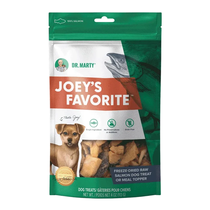 Dr. Marty's Joey's Favorite Salmon Dog Treat