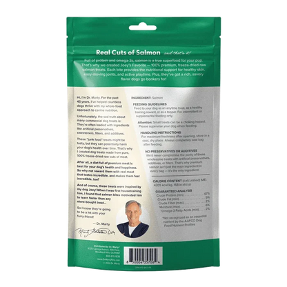 Dr. Marty's Joey's Favorite Salmon Dog Treat
