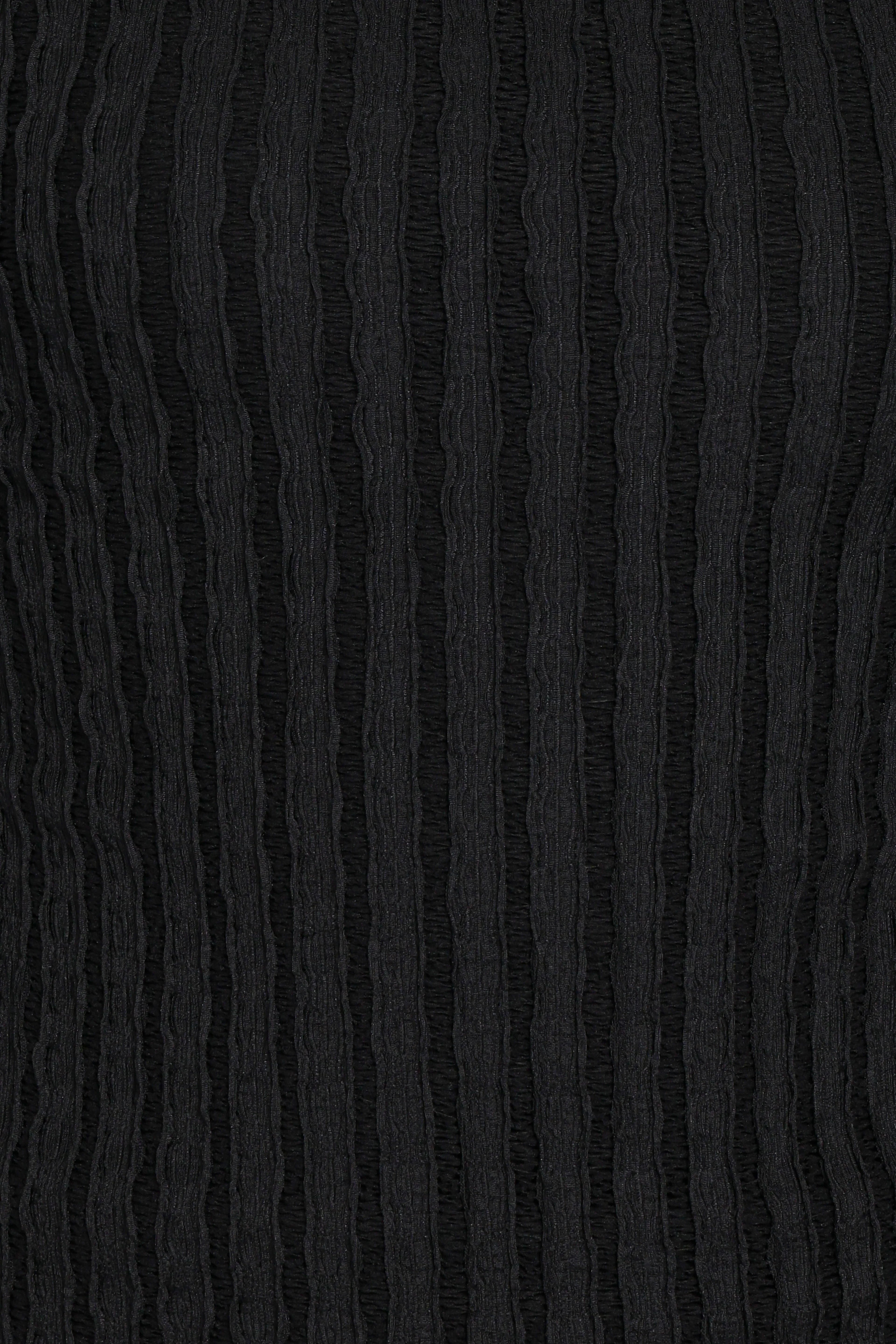 Bellatrix Textured Knit Top - Black