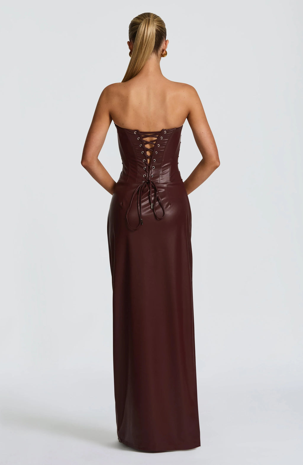 Alba Maxi Dress - Burgundy