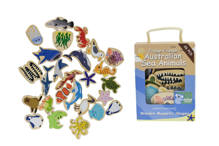 Fridge Friends 24 Piece Magnet Set -  Australian Sea Life (DAMAGED PACKAGING)