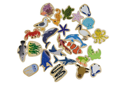 Fridge Friends 24 Piece Magnet Set -  Australian Sea Life (DAMAGED PACKAGING)