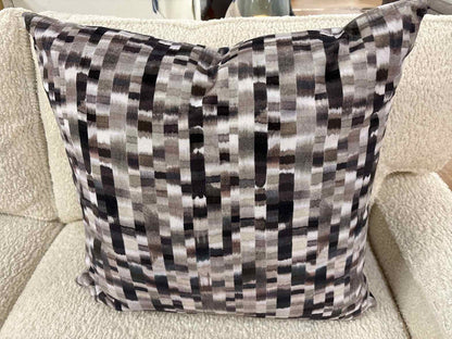 Geometric Pixel Accent Pillows