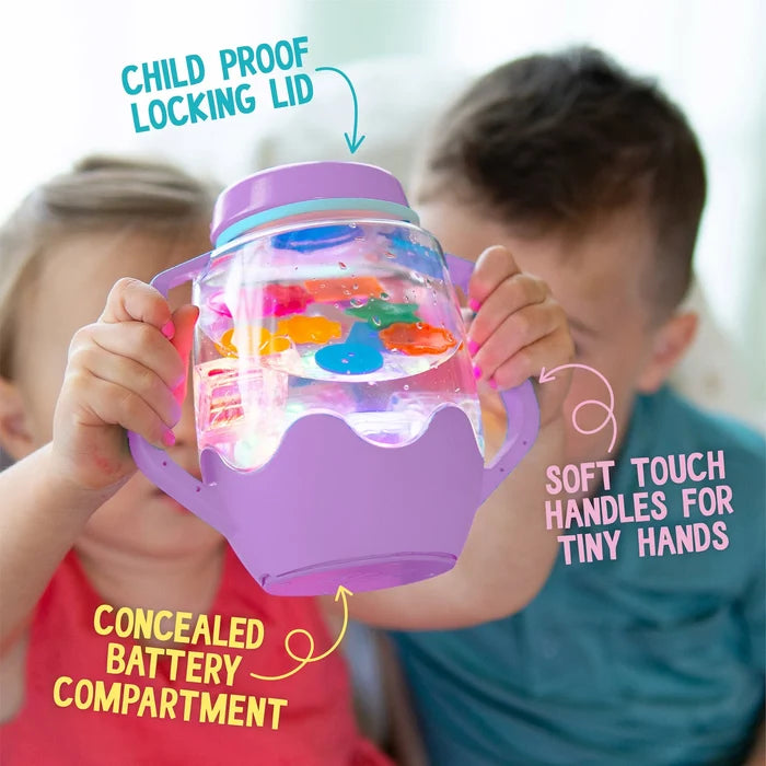 Glo Pal Sensory Play Jar - Yellow (DAMAGED PACKAGING)