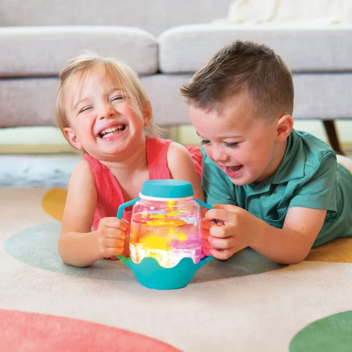 Glo Pal Sensory Play Jar - Yellow (DAMAGED PACKAGING)