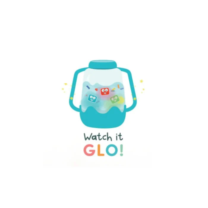 Glo Pal Sensory Play Jar - Yellow (DAMAGED PACKAGING)