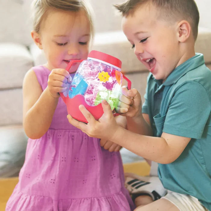 Glo Pal Sensory Play Jar - Yellow (DAMAGED PACKAGING)
