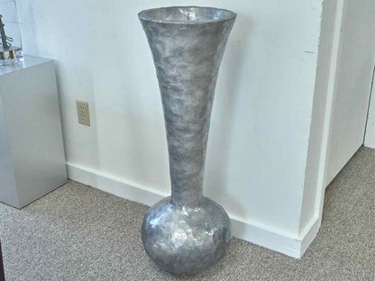 Grey Wash Capiz Shell Vase