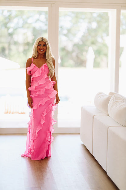 A New Love Maxi Dress - Fuchsia