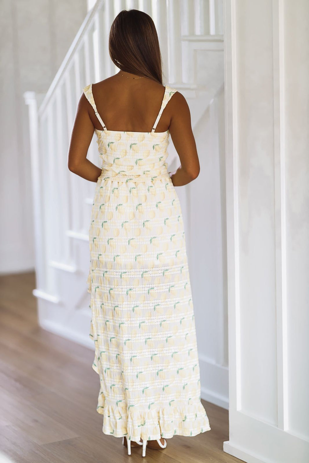 Lemon Squeeze Midi Skirt - Yellow (FINAL SALE)