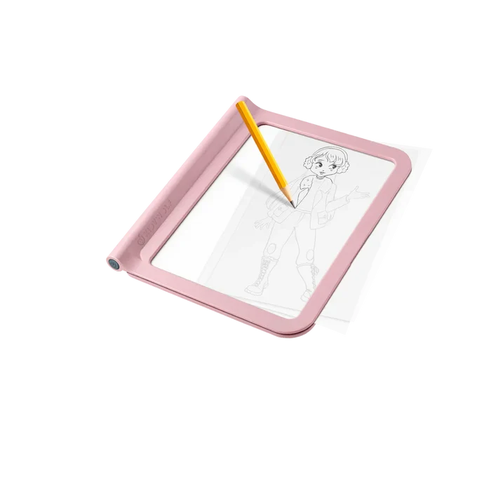 KIDYDRAW-PRO Portable LCD Drawing Tablet - Pink Fashion (DAMAGED PACKAGING)