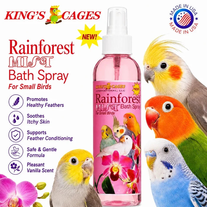 Kings Rainforest Mist Bath Spray - 8oz