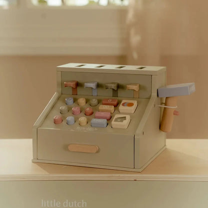 Little Dutch Wooden Cash Register (DAMAGED PACKAGING)