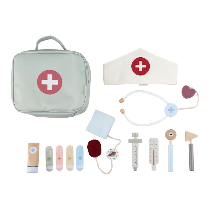 Little Dutch Wooden Doctor Set (DAMAGED PACKAGING)