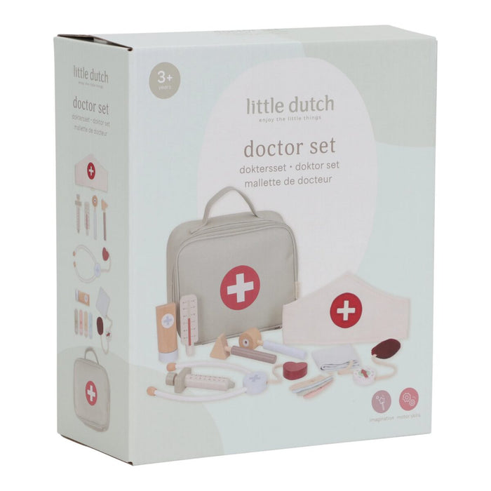 Little Dutch Wooden Doctor Set (DAMAGED PACKAGING)