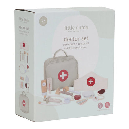 Little Dutch Wooden Doctor Set (DAMAGED PACKAGING)