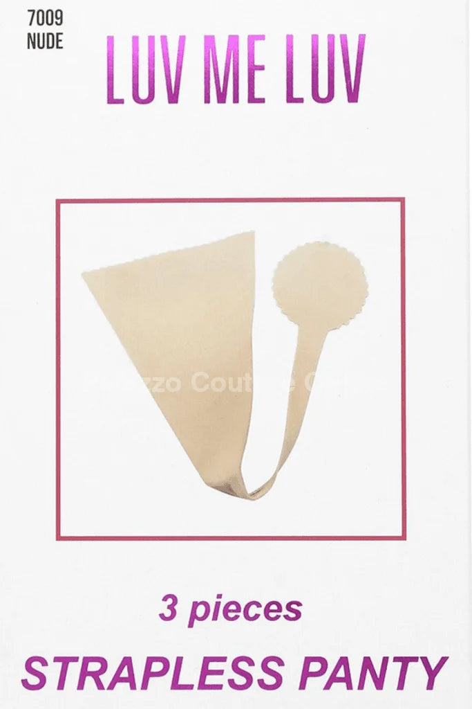 Luve Me Luv Adhesive Strapless Panty (Nude)