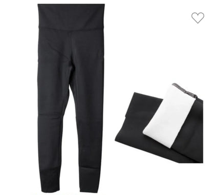 Luxe Warmth High-Waisted Tights
(Black)