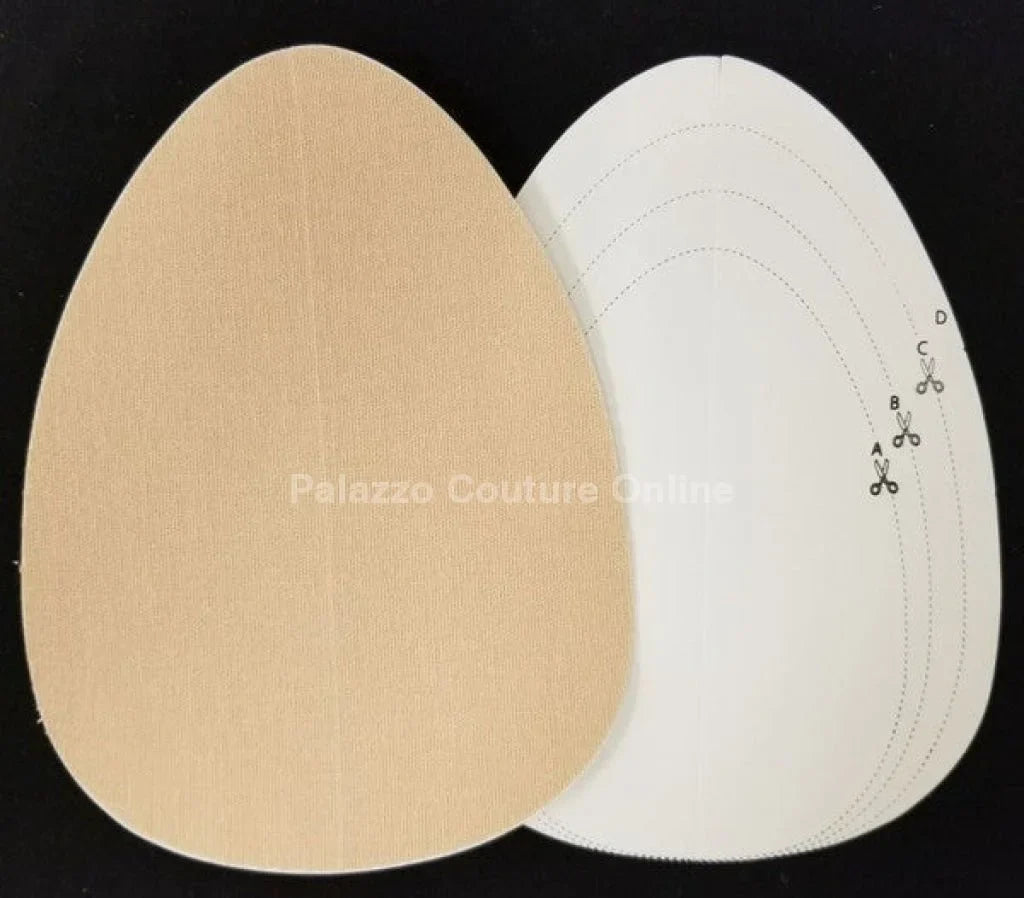 Magic Curves Disposable Adhesive Breast Lift Pasties, Nude, A-D Size, 3 Pairs