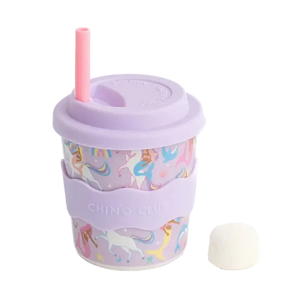 Mermaids and Unicorns Kids Keep Cup 240ml + Straw