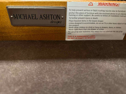 Michael Ashton 3-Drawer Nightstand