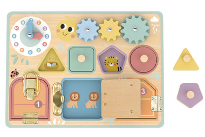 My Forest Friends Wooden Busy Board (DAMAGED PACKAGING)