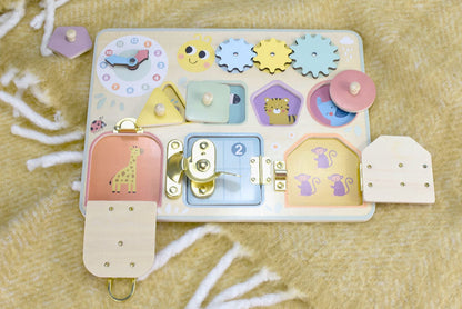 My Forest Friends Wooden Busy Board (DAMAGED PACKAGING)