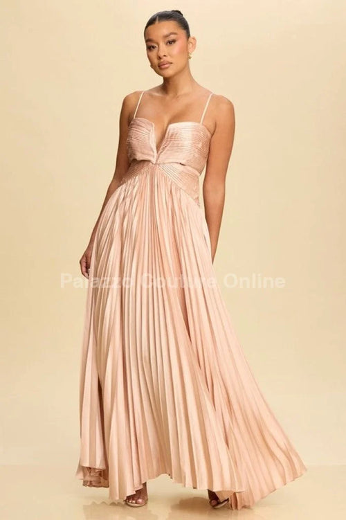 Mystic Magic Maxi Gown (Champagne)