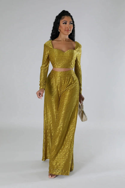 Passion Palazzo Pant Set