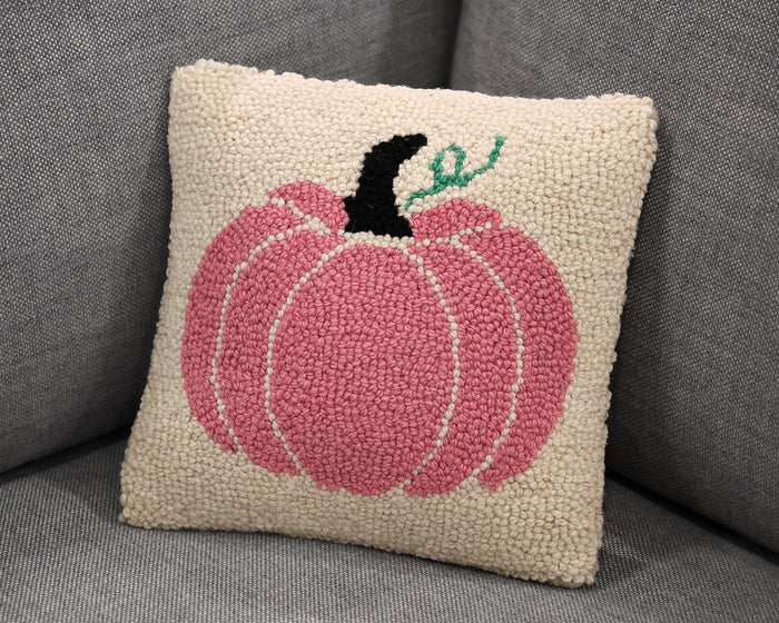 Pink Pumpkin Hook Pillow