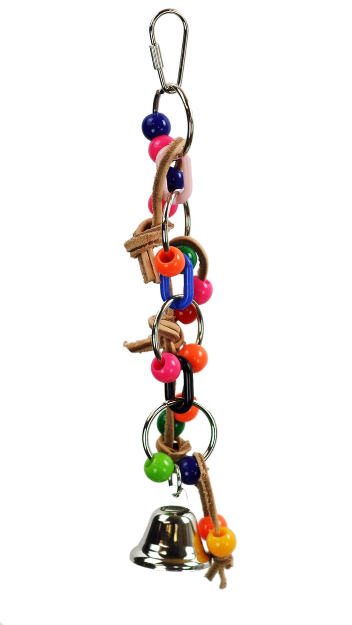 Plastic Chain with Leather and Ball