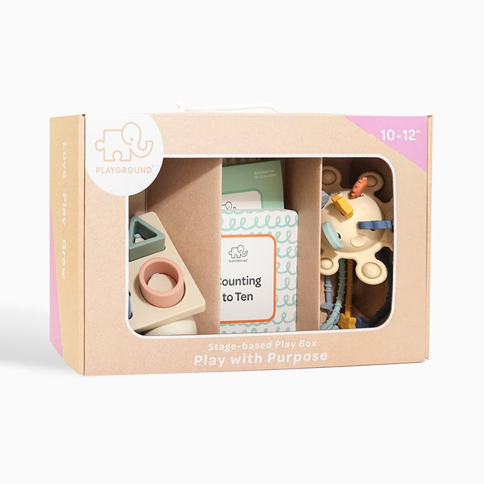 Play with Purpose Toy Starter Pack Box 4 | 10-12 Months (DAMAGED PACKAGING)