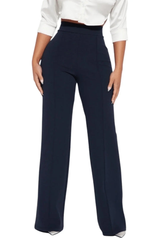 Return to Me Wide Pants (Navy)