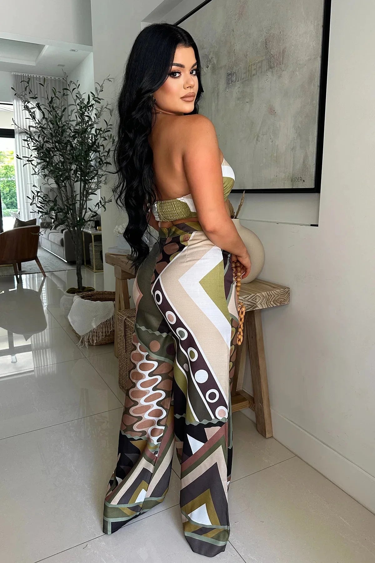 Savanna Rhythm Pant Set - Multi