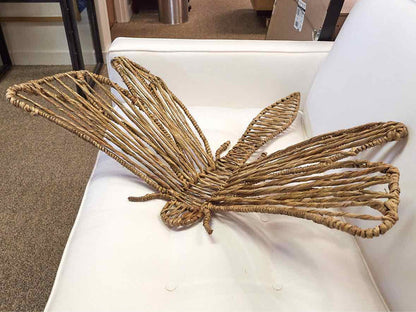 Seagrass Dragonfly Wall Decor