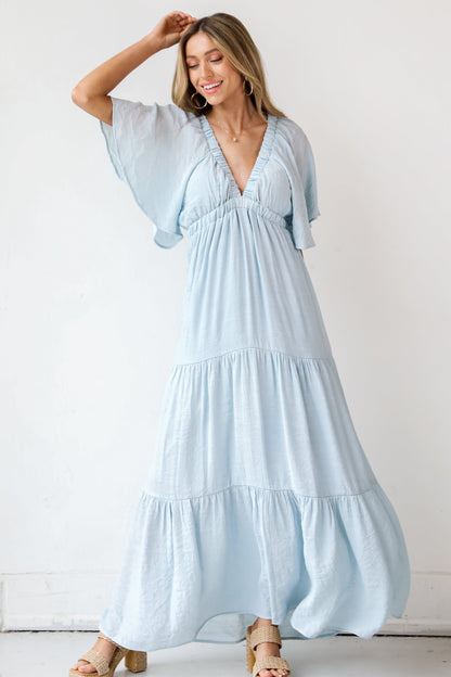 Daydreaming In The Clouds Maxi Dress