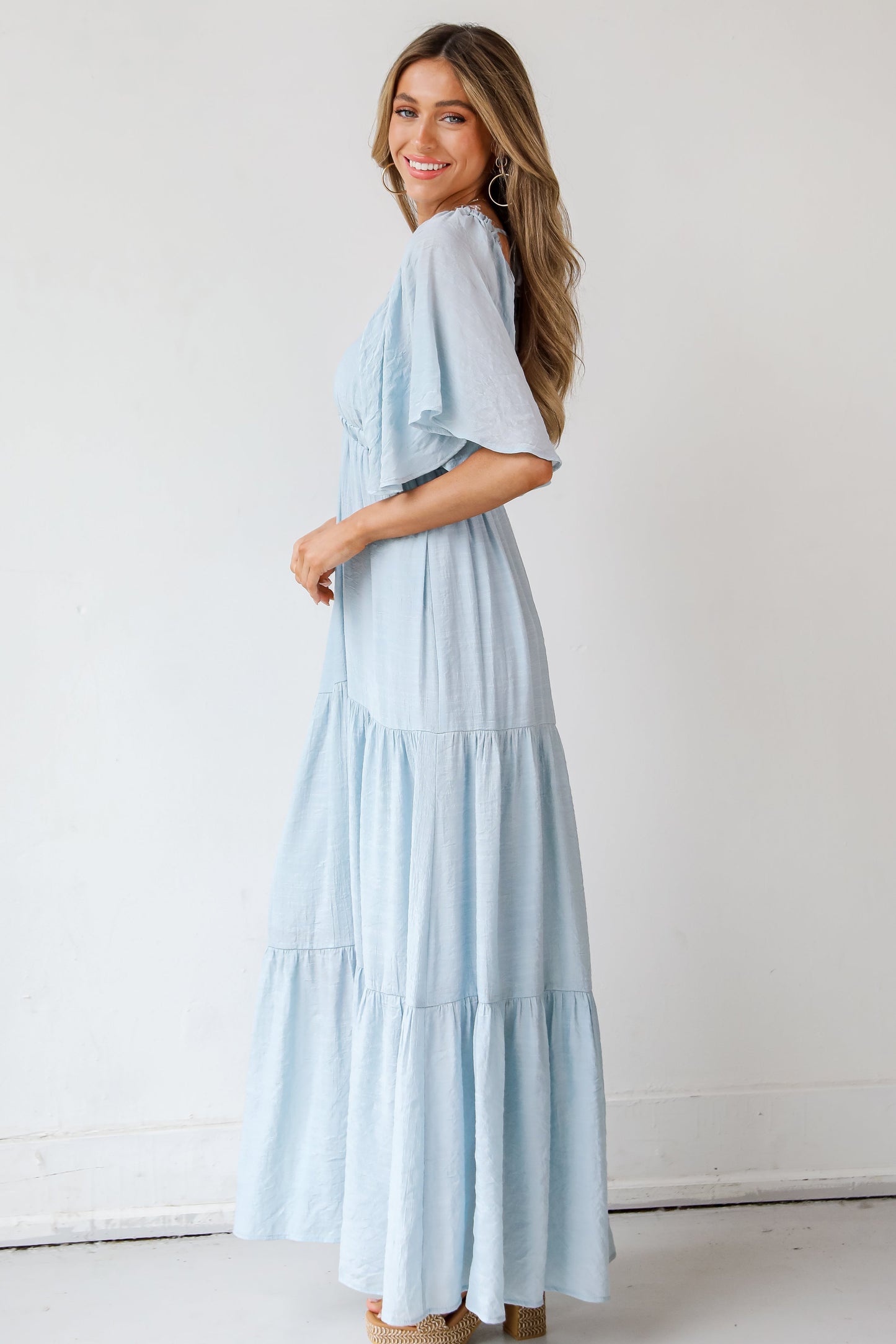 Daydreaming In The Clouds Maxi Dress