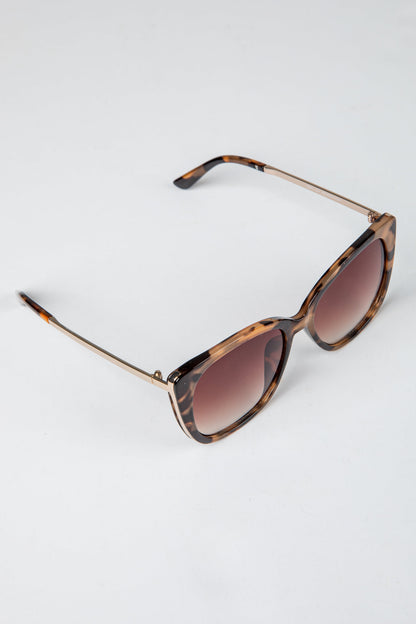 Bonsai Tortoise Oversized Square Sunglasses