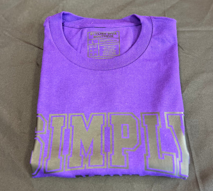 Small / Purple Shirt
