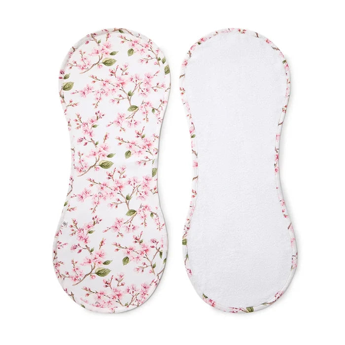 Snuggle Hunny Organic Cotton Burp Cloth - Cherry Blossom