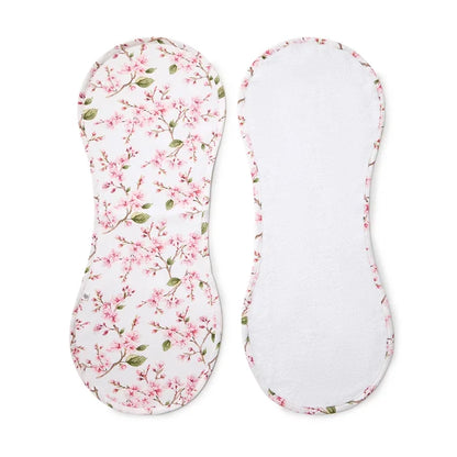 Snuggle Hunny Organic Cotton Burp Cloth - Cherry Blossom