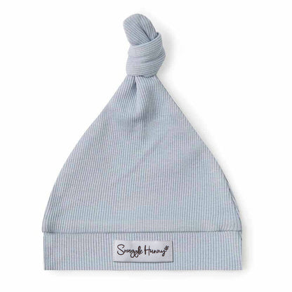 Snuggle Hunny Organic Ribbed Knotted Beanie - Zen